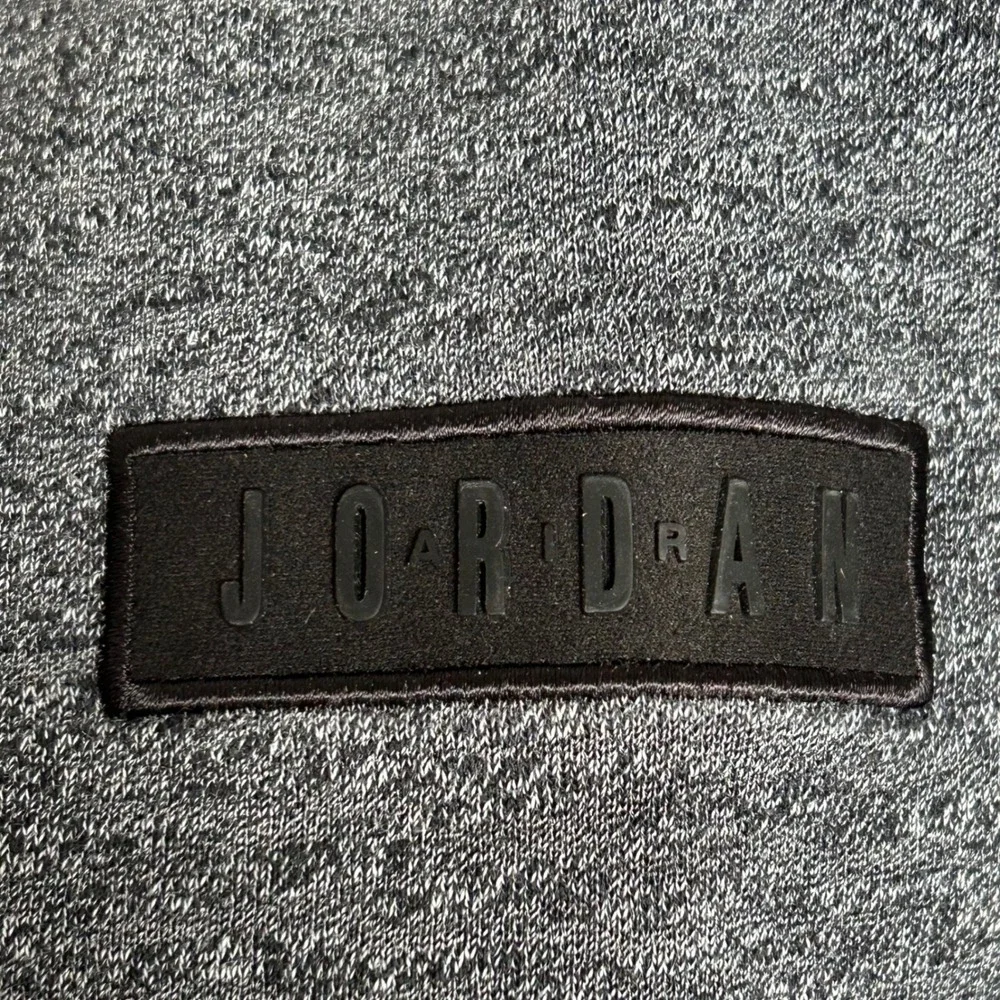 Jordan Air Icon Crewneck Sweatshirt Pullover Mens Small‎ S Gray